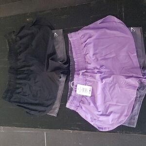 NWT set of 2 gymshark lined shorts